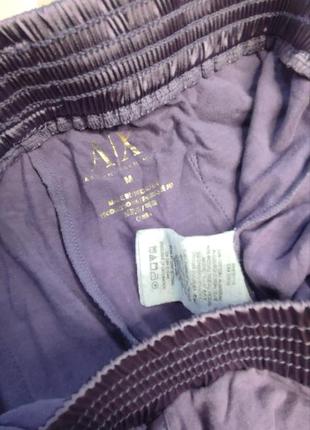 Armani exchange m 38 10 мягкие коттоновые штаны домашние пижамные3 фото