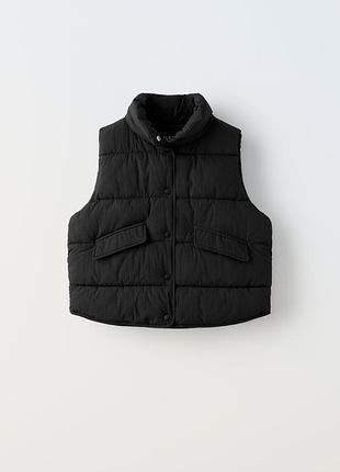 Безрукавка чорна zara р.120