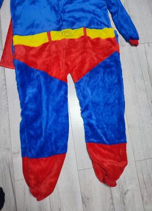 Мужской кигуруми, пижама, костюм супермен, xl4 фото
