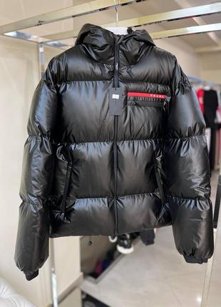 Женская люксовая зимняя куртка трансформер рradа2 фото