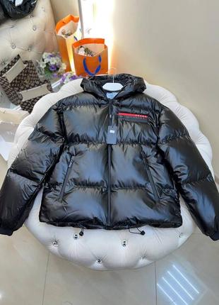 Женская люксовая зимняя куртка трансформер рradа3 фото