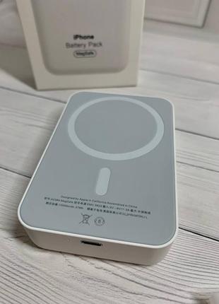 Magsafe battery pack 10000 mah 37 w, белый (код м-40284)1 фото