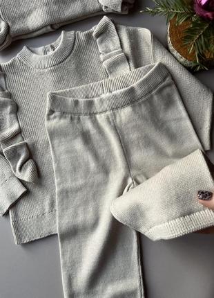 Вʼязаний костюмчик від h&m