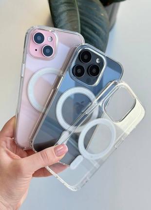 Чохол magsafe для iphone 15, 15 pro, 15 plus, 15 pro max, 14, 14 pro, 14 pro max, 14 plus