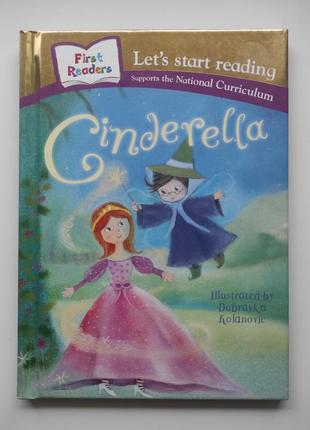 Книга на английском языке cinderella золушка. first reader.