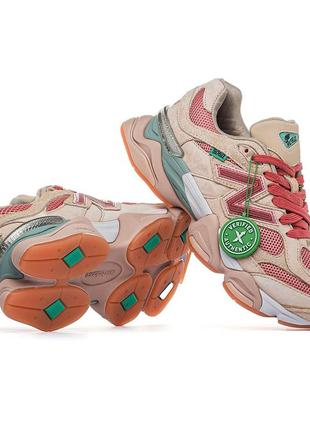 Кроссовки new balance 9060 joe freshgoods pink