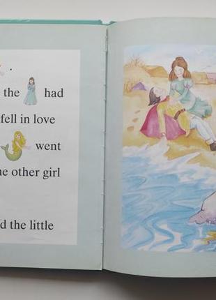 Книга на английском языке little mermaid маленькая русалочка5 фото