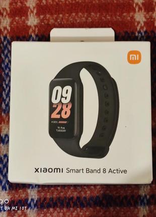 Xiaomi smart band 8 active, фитнес браслет1 фото