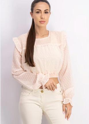 Персиковая блузка, размер xxs, don’t call me