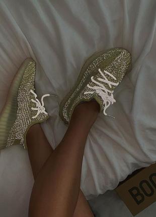 Рефлективные кроссовки adidas yeezy boost 350 v2 “antlia” reflective кросівки3 фото