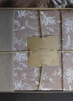 Премиальная постель евро размер туречки 🇹🇷 бренд limasso тканина ранфорс5 фото