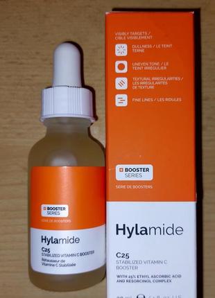 Hylamide

c25 stabilised vitamin c booster  acid