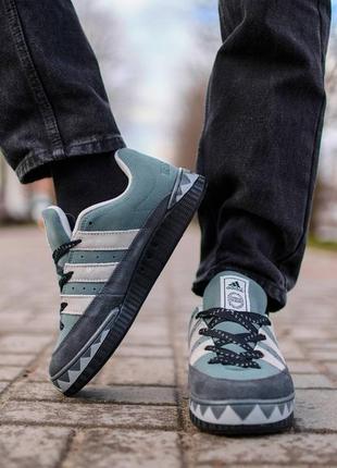 Мужские кроссовки adidas adimatic neighborhood green5 фото