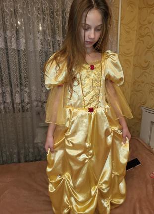 Платье принцесса белль два в одном7 фото