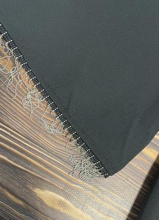 Сукня з металевою бахромою2 фото