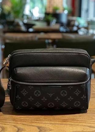 Сумка мессенджер louis vuitton, messenger louis vuitton monogram, сумка луї вітон, чоловіча сумка