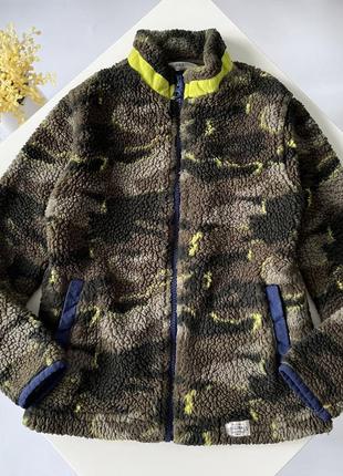 Кофта тедди на замке