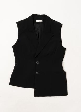 Dior d uniform asymmetric vest&nbsp;&nbsp;женский жилет1 фото