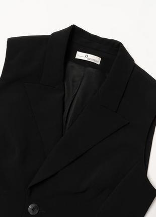Dior d uniform asymmetric vest&nbsp;&nbsp;женский жилет2 фото