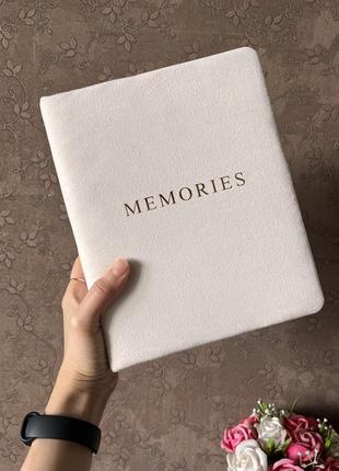 Замшевий файловий фотоальбом / альбом 300 фото