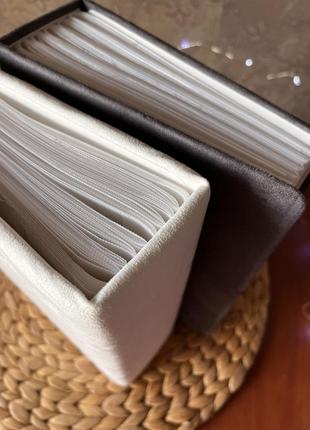 Замшевий файловий фотоальбом / альбом 300 фото