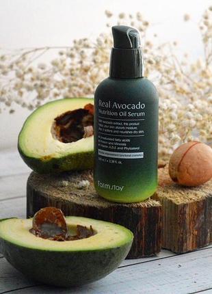 250 мл. питательная сыворотка farmstay real avocado с маслом авокадо. Farmstay real avocado nutrition oil serum. сыворотка farm stay с авокадо 100мл - real avocado nutrition oil serum. Farm stay real avocado nutrition oil serum 100 мл сыворотка.