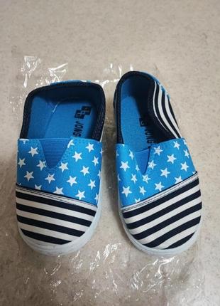 Мокасини тапочки сліпони р.24 нові