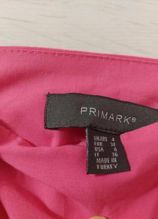 Розовое длинное ярусное платье сарафан primark примарк5 фото