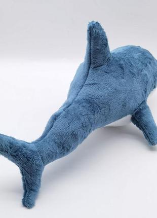 М'яка іграшка акула плюшева подушка, 30 см2 фото