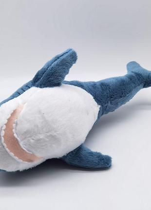 М'яка іграшка акула плюшева подушка, 30 см3 фото