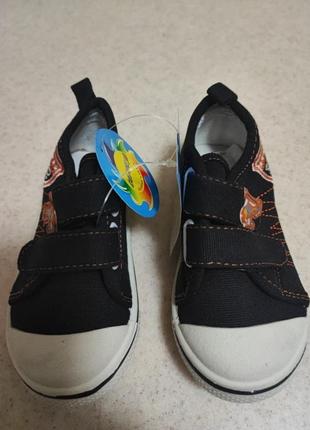 Кеди, капці текстильні з шкіряною устілкою нові