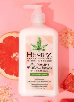 Лосьон для тела "розовый помело и гималайская соль" от hempz1 фото