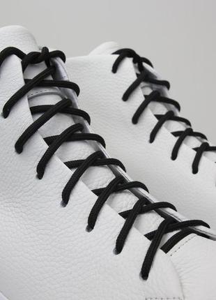 Белые ботинки зимние кроссовки кеды на меху мужская обувь больших размеров 46 47 48 rosso avangard simple bs8 фото