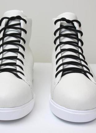 Белые ботинки зимние кроссовки кеды на меху мужская обувь больших размеров 46 47 48 rosso avangard simple bs5 фото