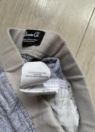 Шорты 9-12 мес лен коттон 4