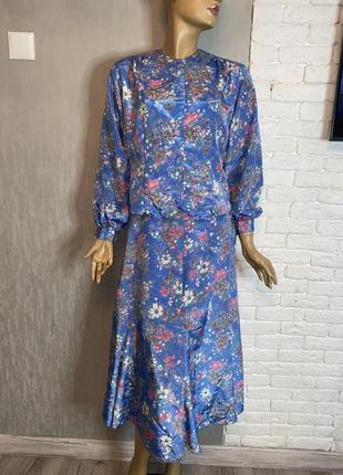 Дизайнерский винтажный костюм индивидуальный пошив christine barker