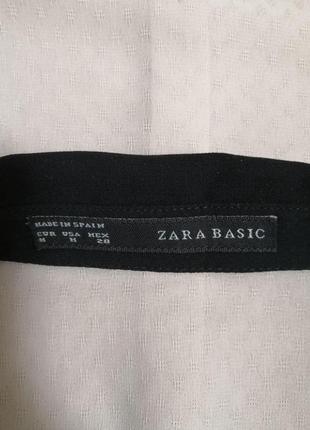 Шифоновая блуза zara basic | р. 444 фото