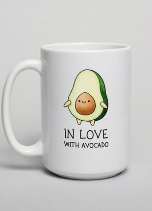 Кружка "in love with avocado" "gr"