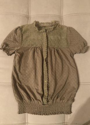 Блузка школьная