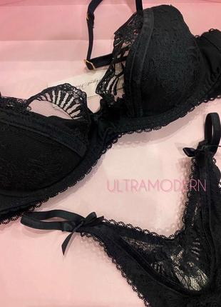 Комплект белья мирового бренда agent provocateur размер 75b (34b) /25 фото