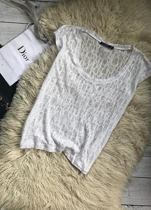 Футболка кружевная полупрозрачная atmosphere