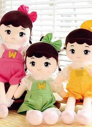 Кукла мягкая м 16906 3 вида, выдается только микс видов высота 67 см