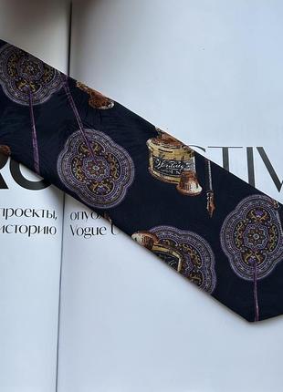 Шелковый галстук rolf h. tie pure silk