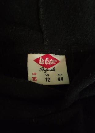 Женское худи на флисе, толстовка lee cooper 🖤5 фото