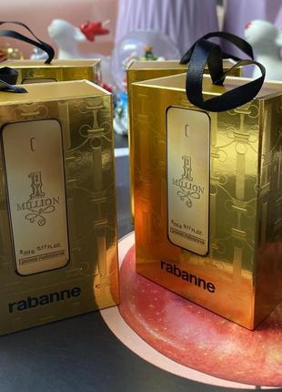 Pacco rabanne one million 5ml4 фото