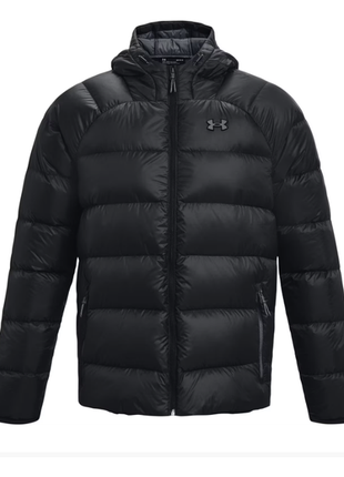 Оригинальный under armour storm down black куртка пуховик курточка