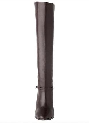 Брендовые кожаные сапоги