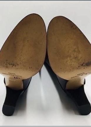 Брендовые кожаные сапоги