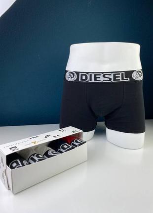 Чоловічі труси 5шт diesel у подарунковій упаковці.u62