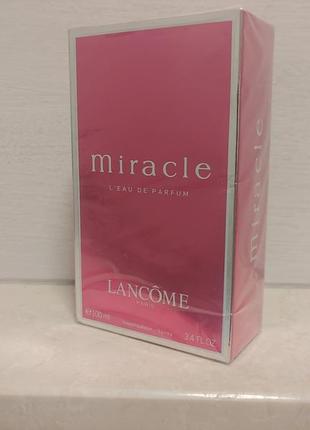 Lancôme miracle 100 мл. оригинал. парфюмерная вода духи парфюм edp.